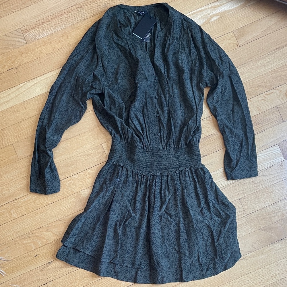 NWT Rails Dark Green Dress